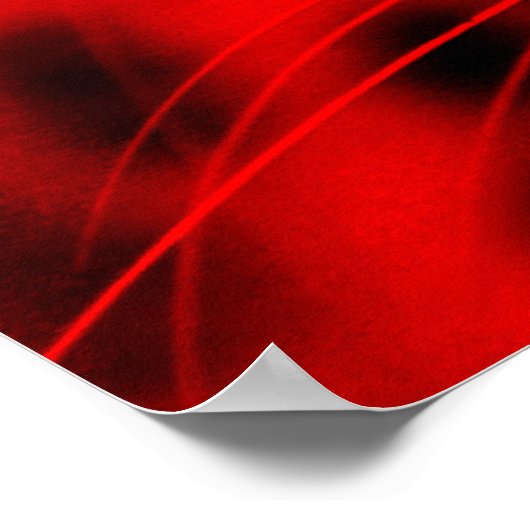 Corey Tiger 80er Retro Leopard Poster (Ecke)