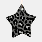 Corey Tiger 80er Retro Leopard Print Star Ornament (Rechts)