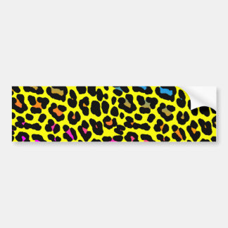 Corey Tiger 80er Retro Leopard Spots Autoaufkleber