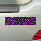 Corey Tiger 80er Retro Leopard Spots Autoaufkleber (Auf Auto)
