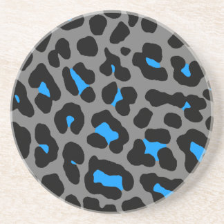 Corey Tiger 80er Retro Leopard Spots Muster Getränkeuntersetzer