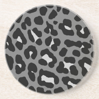 Corey Tiger 80er Retro Leopard Spots Muster Sandstein Untersetzer