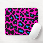 Corey Tiger 80er Retro Pink Leopard Print Mousepad (Mit Mouse)