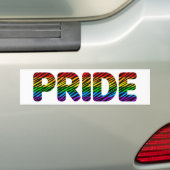 Corey Tiger 80er Retro Pride Rainbow Autoaufkleber (Auf Auto)
