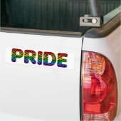 Corey Tiger 80er Retro Pride Rainbow Autoaufkleber (Auf Lkw)