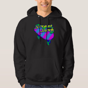 Corey Tiger 80er Retro Street Surf Skateboard Hoodie
