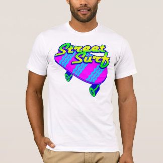 Corey Tiger 80er Retro Street Surf Skateboard T-Shirt