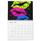 Corey Tiger 80er Retro Style 2011 Kalender (Feb 2027)