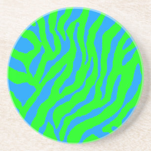 Corey Tiger 80er Retro-Tigerstreifen Untersetzer