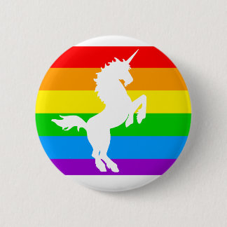 COREY TIGER 80ER RETRO VINTAG RAINBOW UNICORN BUTTON