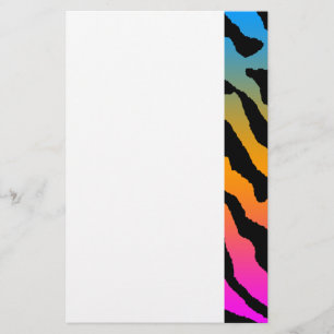 Corey Tiger 80er Retro Vintage Multi Tiger Streife Briefpapier