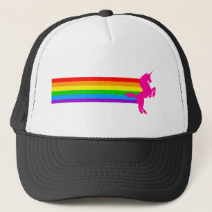 Corey Tiger-80er Retro Vintager RegenbogenUnicorn Truckerkappe