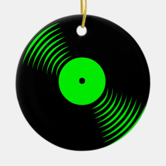 Corey Tiger 80er Retro Vinyl Record Ornament