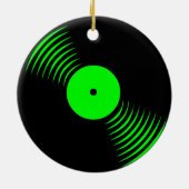 Corey Tiger 80er Retro Vinyl Record Ornament (Hinten)