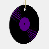 Corey Tiger 80er Retro Vinyl Record Ornament (Rechts)