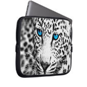 Corey Tiger 80er Snow Leopard (Weiß) Laptopschutzhülle (Vorne Rechts)