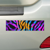 Corey Tiger 80er Spritzer Paint Tiger Streifen Autoaufkleber (Auf Auto)