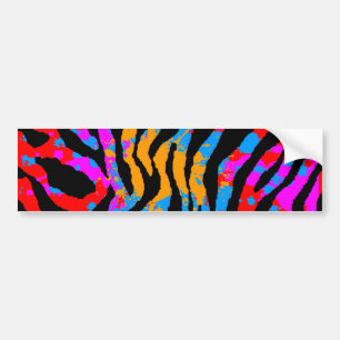 Corey Tiger 80er Sprühfarben-Tigerstreifen Autoaufkleber