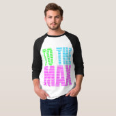 Corey Tiger 80er Style TO MAX T-Shirt (Vorne ganz)