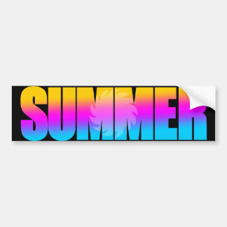 Corey Tiger 80er Summer Sun Autoaufkleber