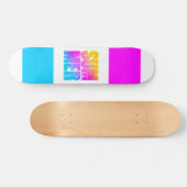Corey Tiger 80er Summer Sun Skateboard (Horizontal)