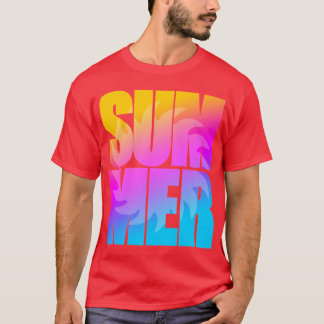 Corey Tiger 80er Summer Sun T-Shirt
