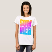 Corey Tiger 80er Summer Sun T-Shirt (Vorne ganz)