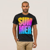 Corey Tiger 80er Summer Sun T-Shirt (Vorne ganz)