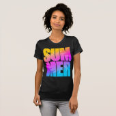 Corey Tiger 80er Summer Sun T-Shirt (Vorne ganz)