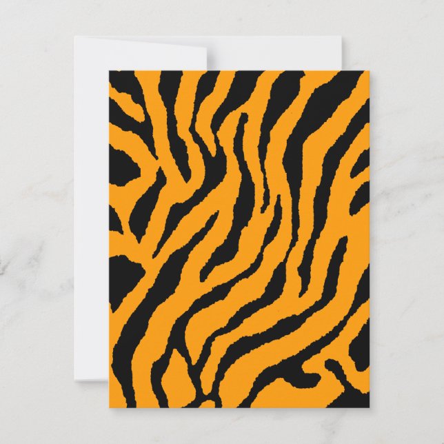 Corey Tiger 80er Tiger Streifen (Orange) (Vorderseite)