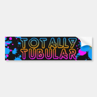 Corey Tiger 80er Totally Tubular Spritzer Paint Autoaufkleber