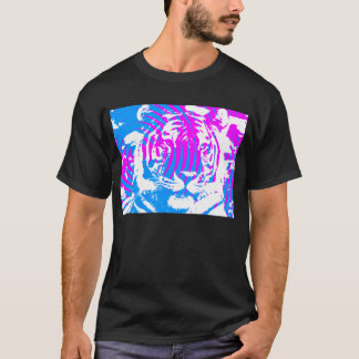 Corey Tiger 80er Vintag Op Art T-Shirt