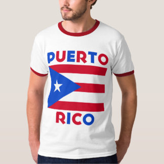 Corey Tiger 80er Vintag Puerto Rico Flag T-Shirt