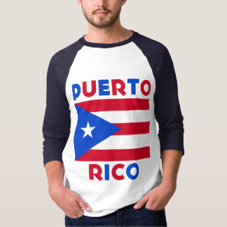 Corey Tiger 80er Vintag Puerto Rico Flag T-Shirt