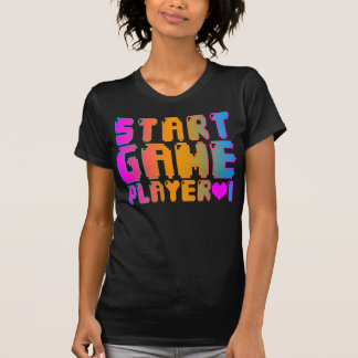 Corey Tiger 80er Vintag Start Game Player 1 T-Shirt