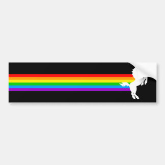 Corey Tiger 80er Vintag Style Unicorn Regenbogen Autoaufkleber