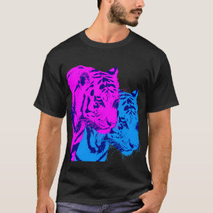 Corey Tiger 80er Vintag Twin Tigers T-Shirt