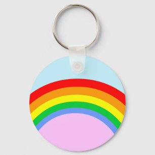 Corey Tiger 80er Vintage Regenbogen Schlüsselanhänger
