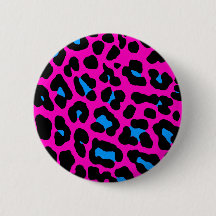 Corey Tiger 80er Vintage Rosa Leopard