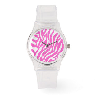 Corey Tiger 80er Vintage Style Tiger Streifen (Pin Armbanduhr