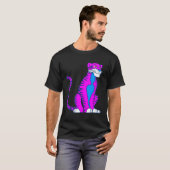 COREY TIGER 80's ALERT PINK TIGER T-Shirt (Vorne ganz)