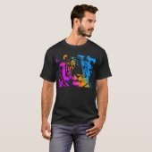 Corey Tiger 80's New Wave Tiger Face T-Shirt (Vorne ganz)