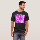 COREY TIGER 80's PINK TIGER FACE T-Shirt (Vorne ganz)