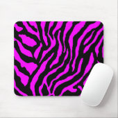 COREY TIGER 80'S RETRO PINK BLACK STRIPES MOUSEPAD (Mit Mouse)