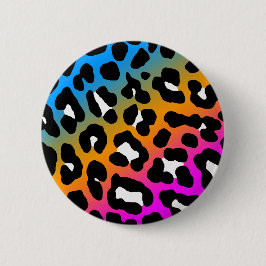 COREY TIGER ACHTTIES RETRO LEOPARD DRUCKFARBEN BUTTON