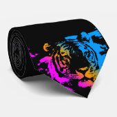COREY TIGER NEW WAVE TIGER KRAWATTE (Gerollt)