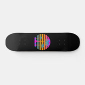 COREY TIGER RETRO SUNSET PALM BÄUME SKATEBOARD (Horizontal)