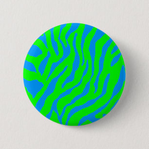 Corey Tigerachtziger jahre Vintage Tiger-Streifen Button
