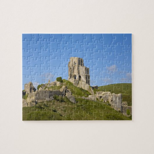 Corfe Castle, Corfe, Dorset, England Puzzle (Horizontal)