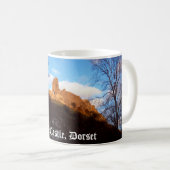 Corfe Castle Kaffeetasse (VorderseiteRechts)